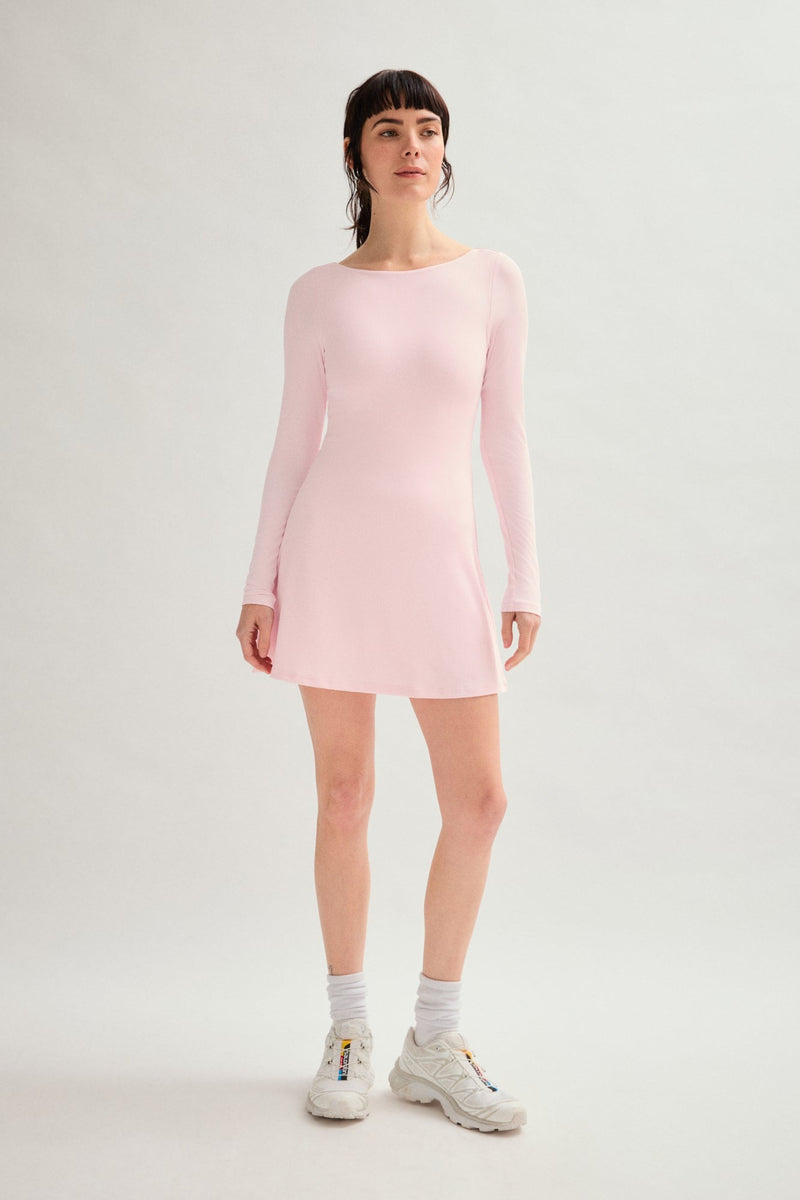 Gumdrop Ava Long Sleeve Mini Dress