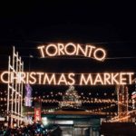 Toronto Christmas Market Entrance Sign