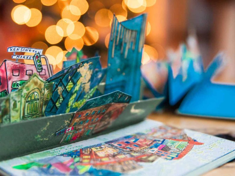 Pop up book by Natalie Draz illustrations