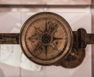 Compass in the Fort York Historical Museum