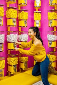 Toronto Happy Place - Wall of candies